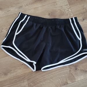 Calvin Klein Black Shorts with White Accents - XL